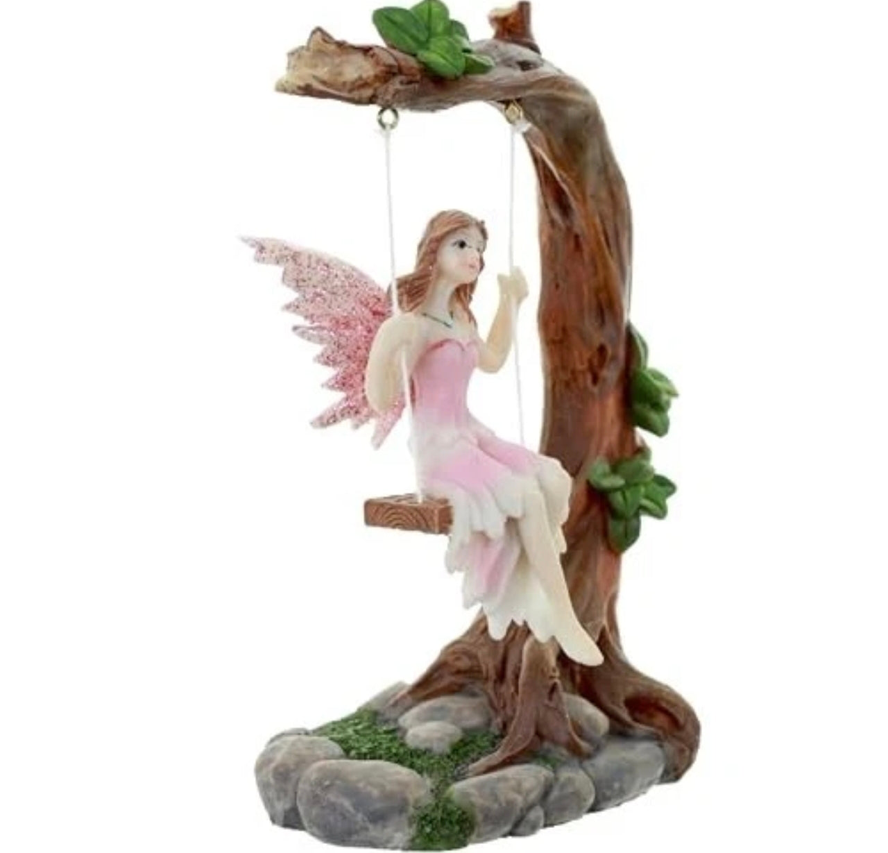 Swinging Flower Fairy Figurine