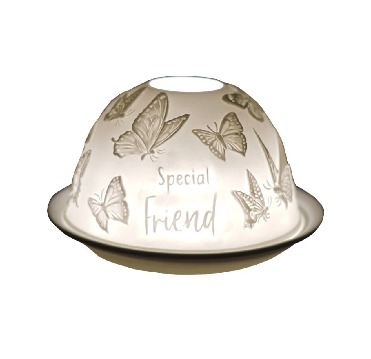 Lithopane Porcelain Tea Light Domes