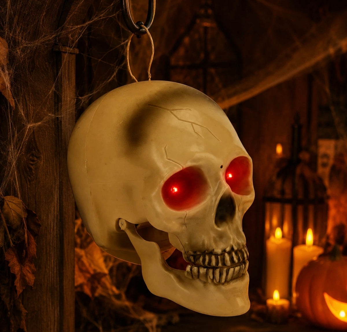 Talking Skull Decoration