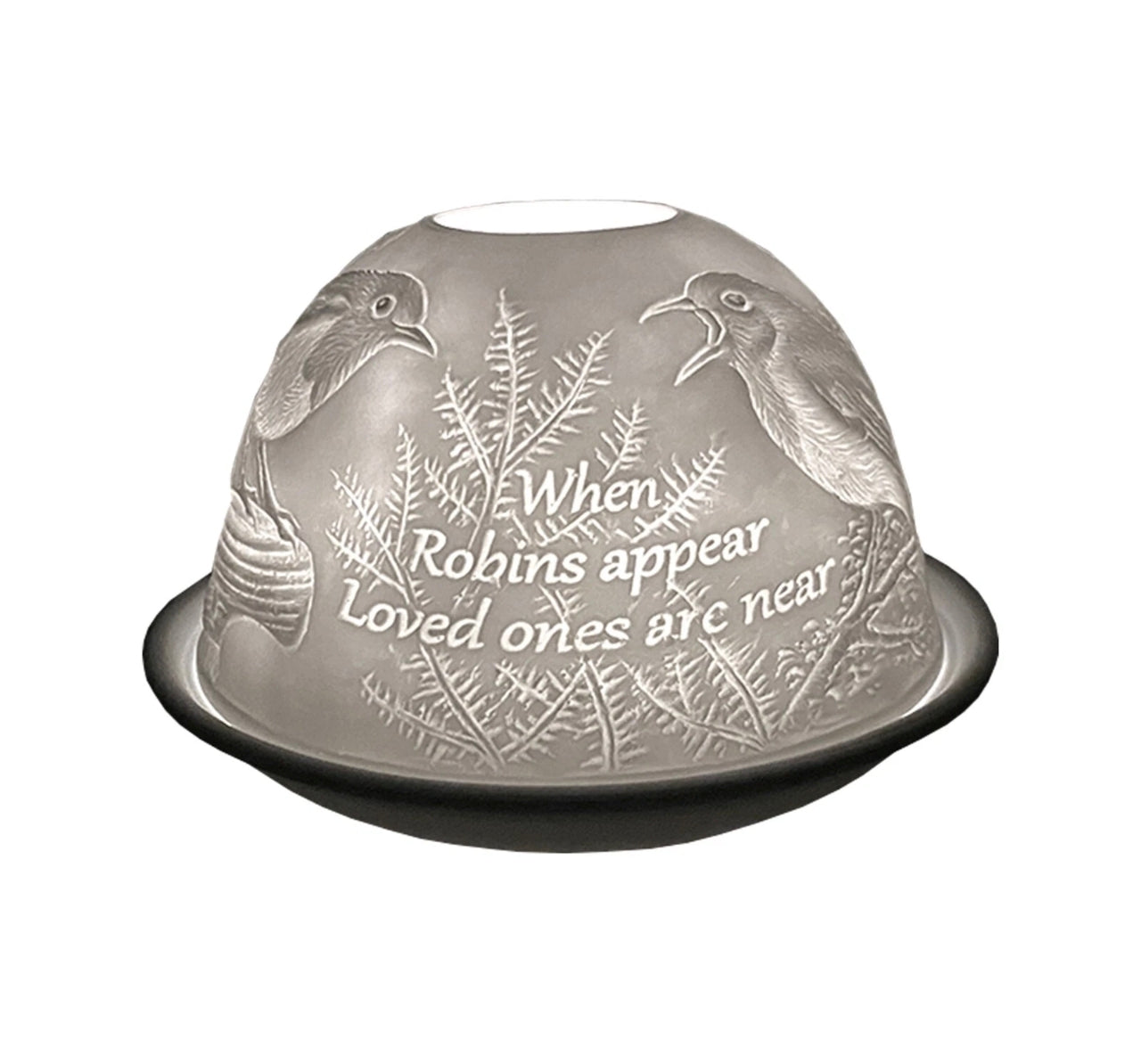 Lithopane Porcelain Tea Light Domes