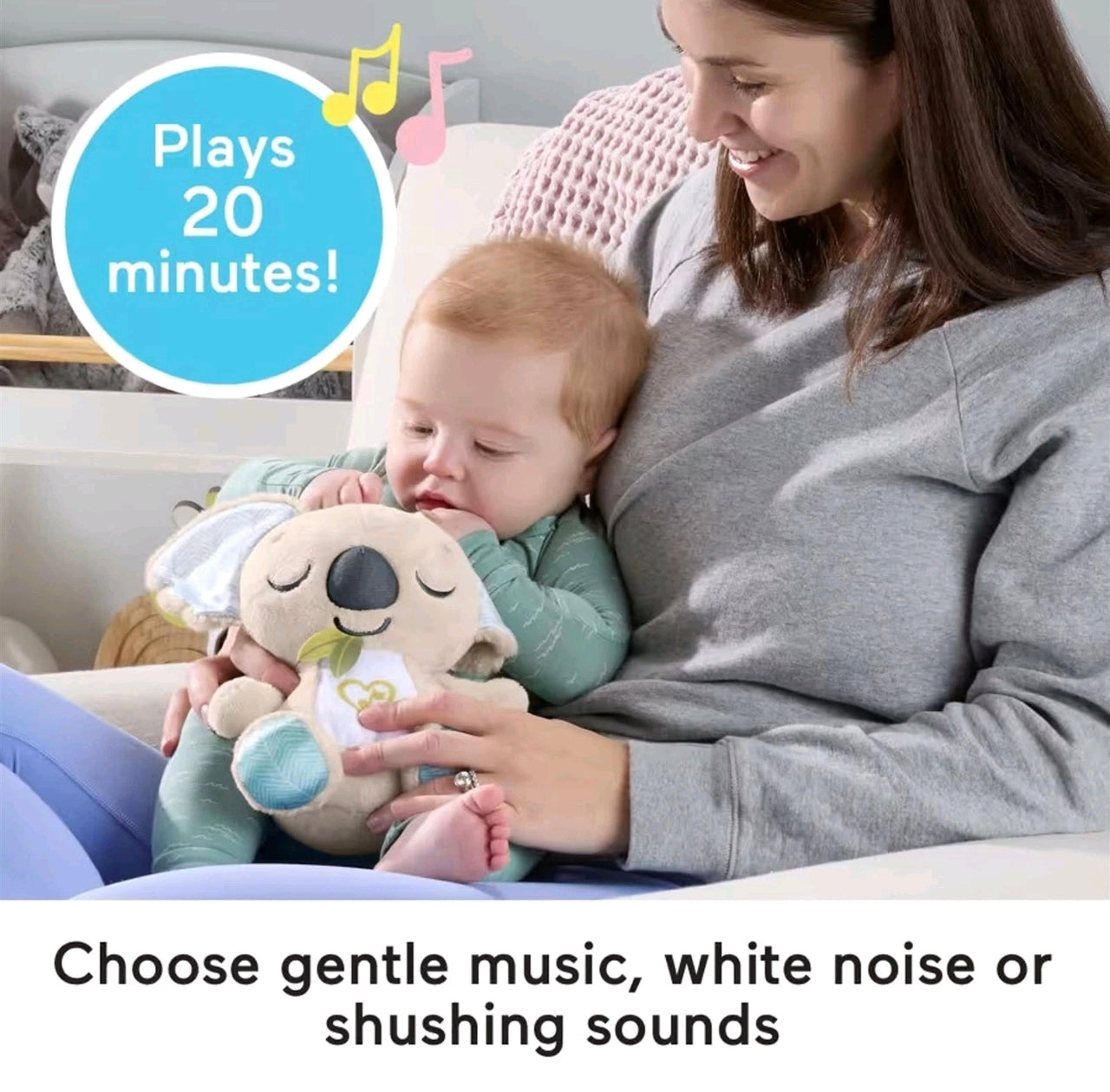 On-The-Go Koala Soothing Sounds Plush