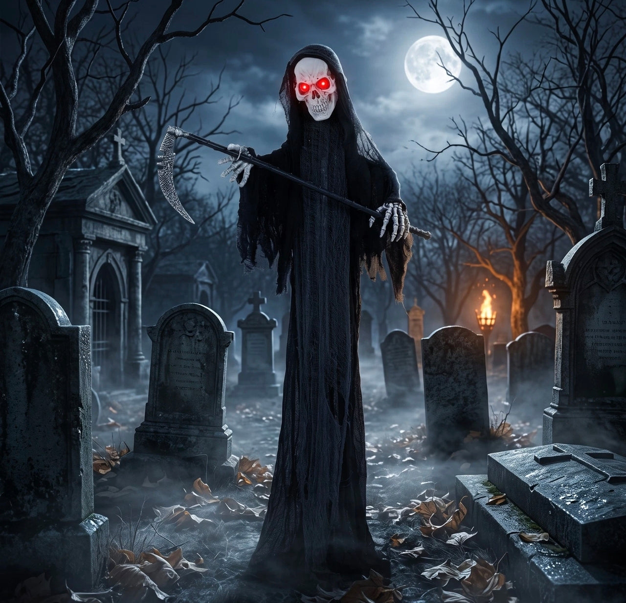 183cm Lifesize Animatronic Grim Reaper
