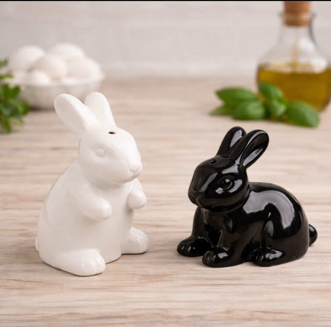 Naughty Rabbits Salt & Pepper Shakers