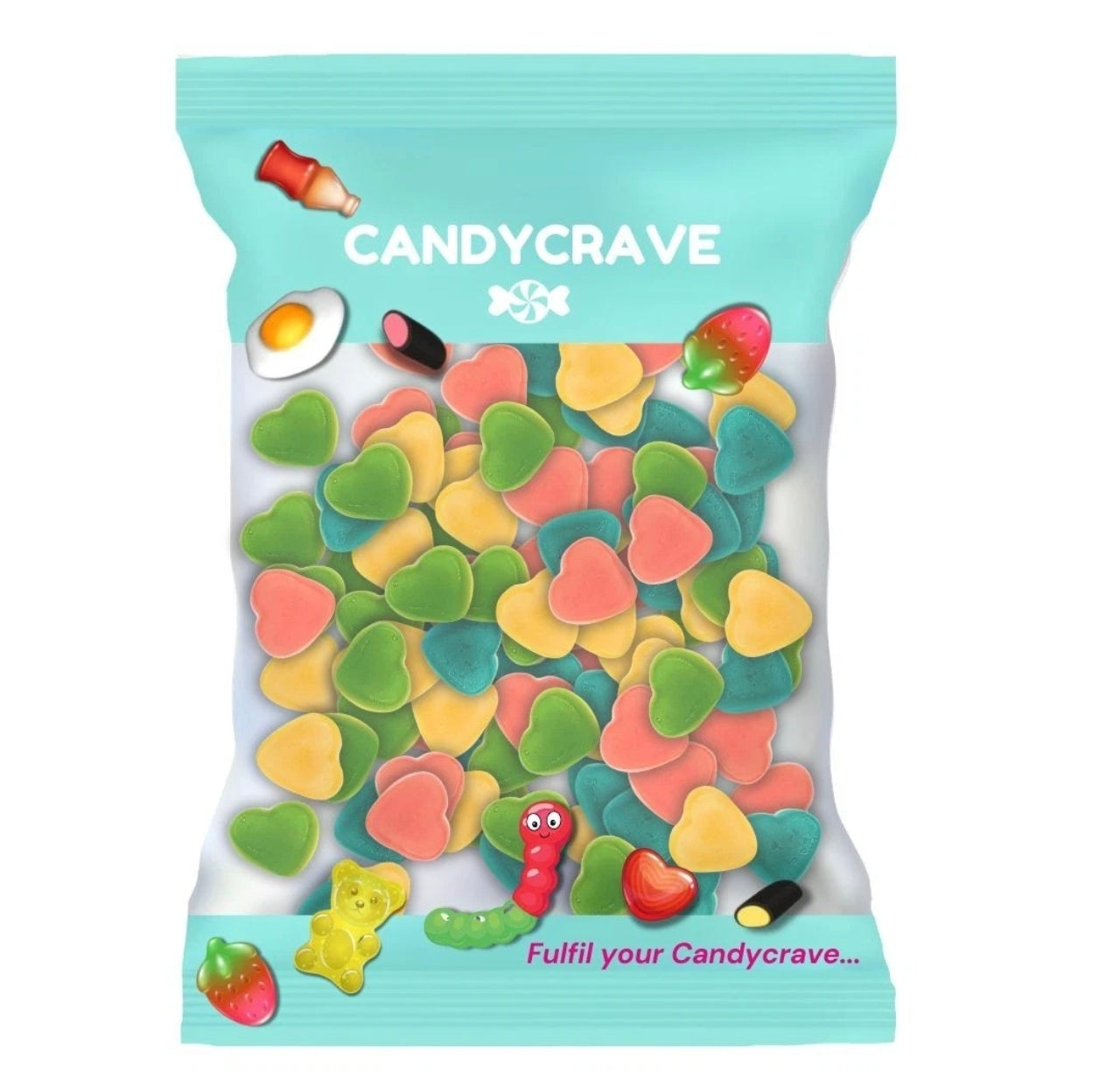 1kg CC Assorted Themed Jelly/Foam Sweets
