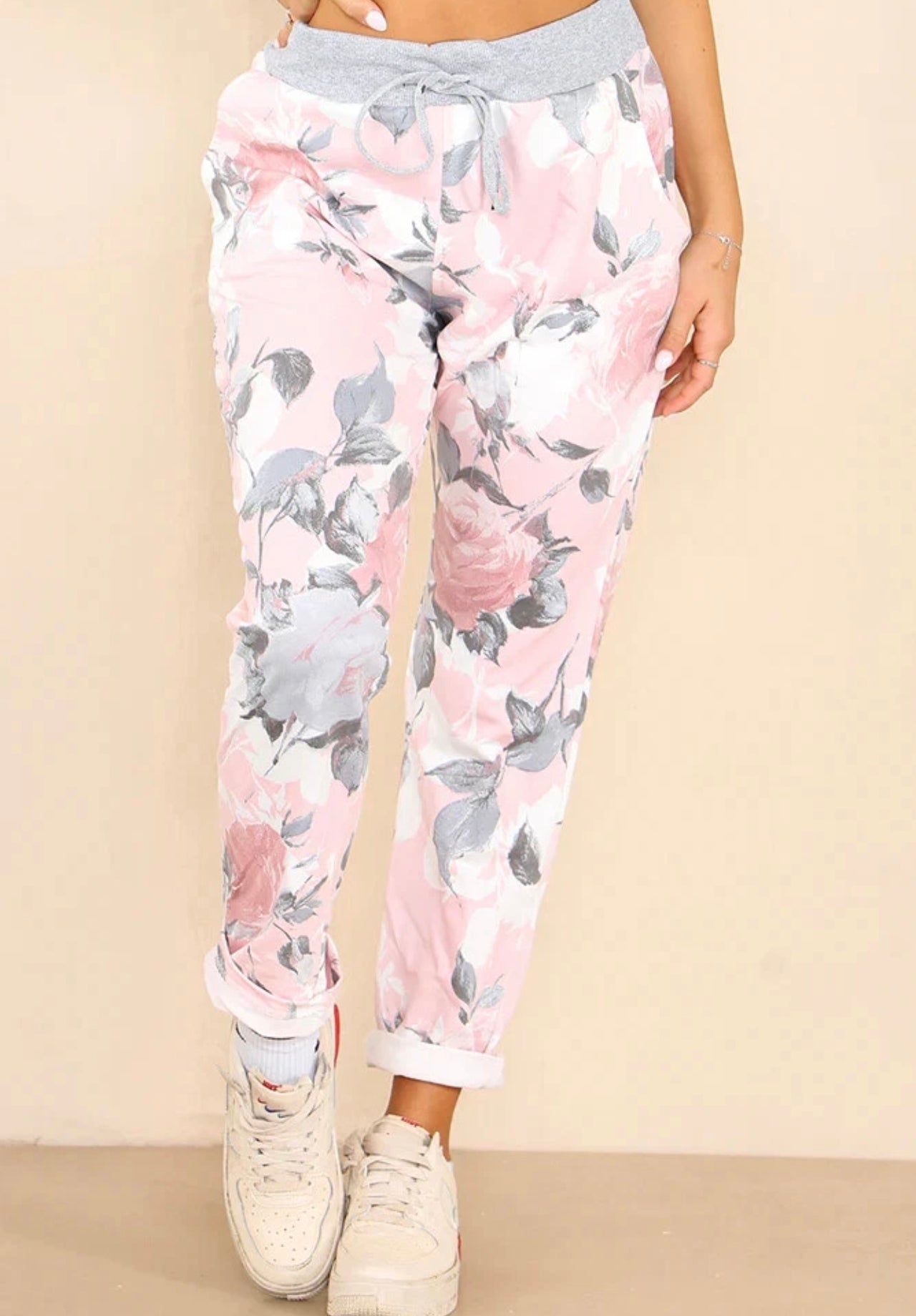 Italian Turn Up Summer Joggers