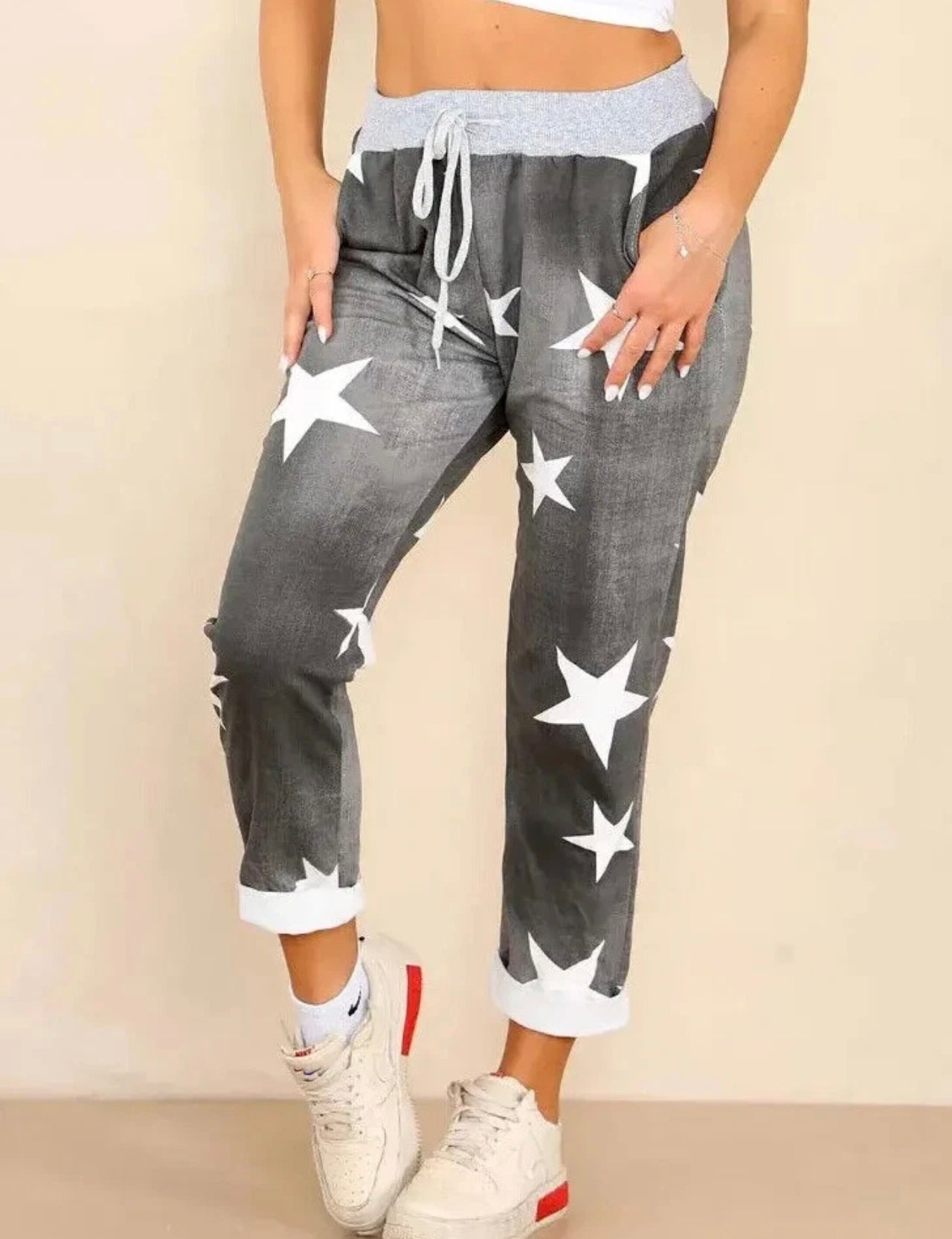 Italian Turn Up Summer Joggers