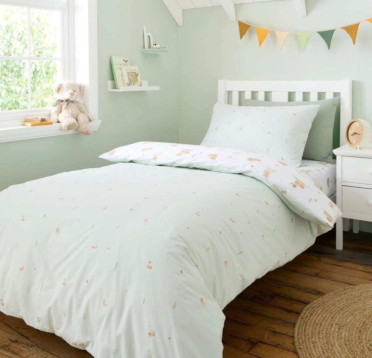 Reversible Highland Cow Single Duvet set