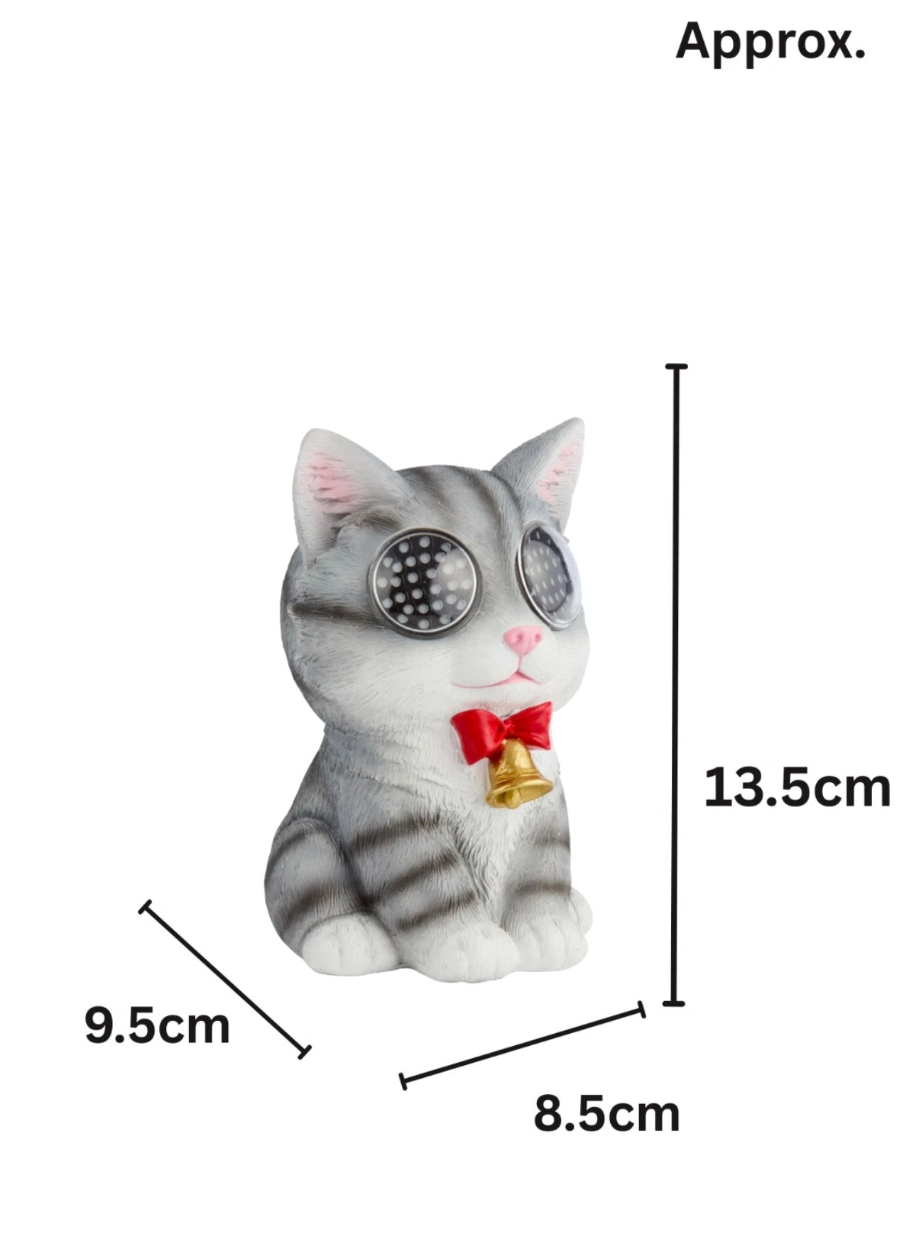 Blinking Garden Statues