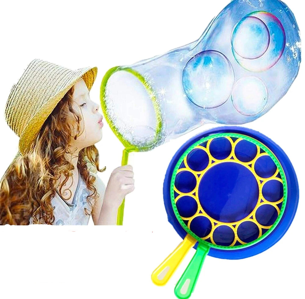 3pc Giant Bubble Maker Kit