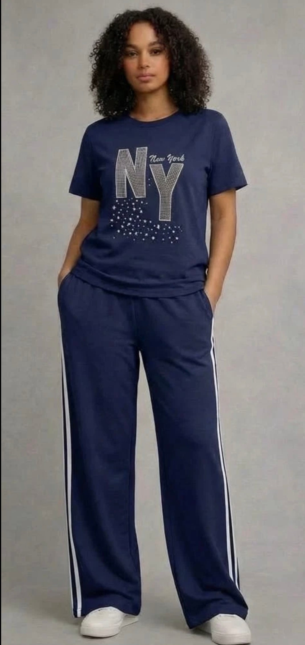 Ladies 2pc NY Summer Co-Ord Set