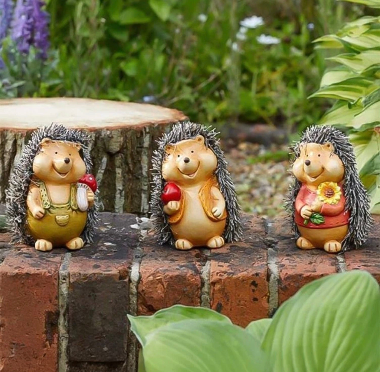 3pc Hoglet Statue Set