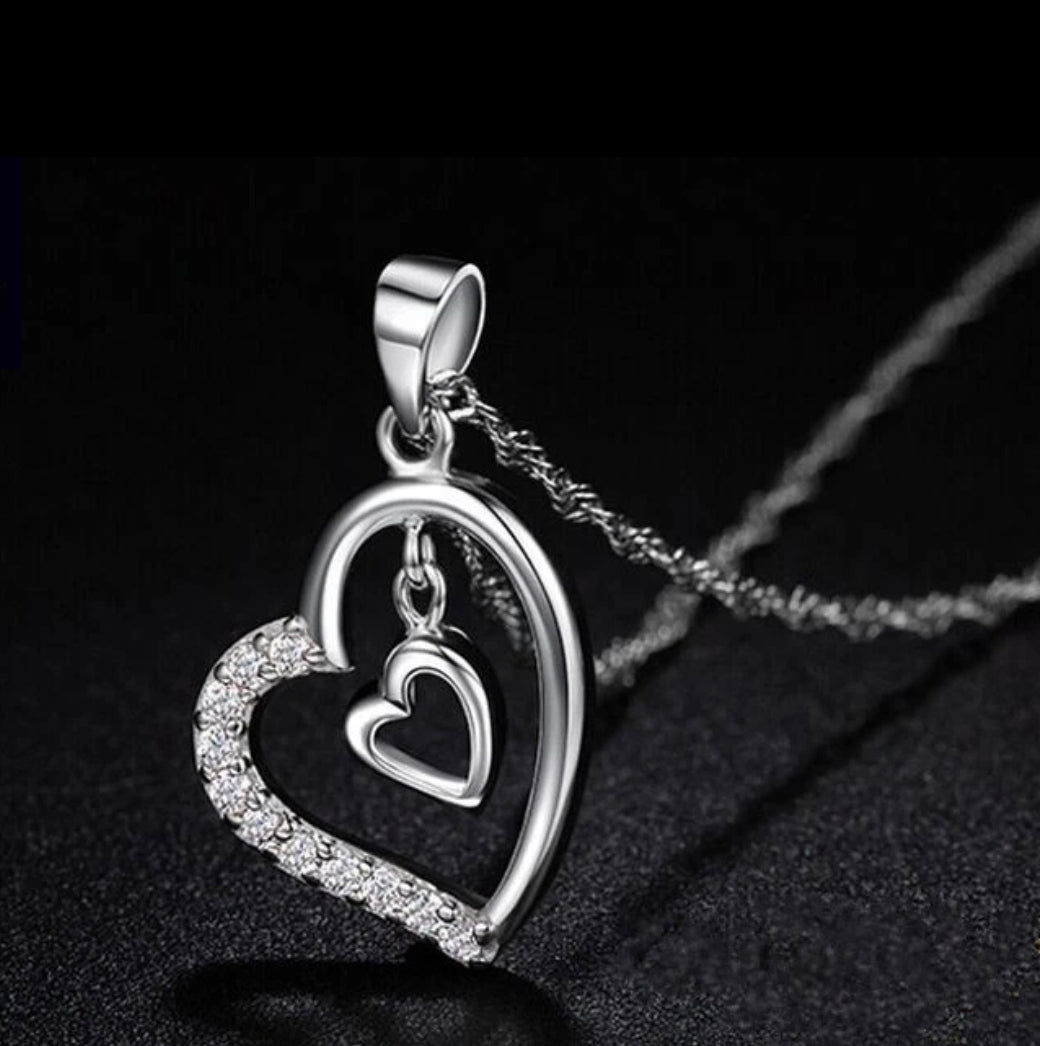 Double Heart Pendant