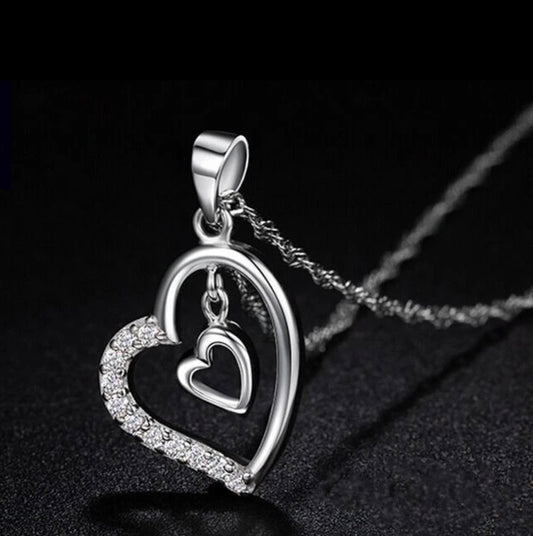 Double Heart Pendant