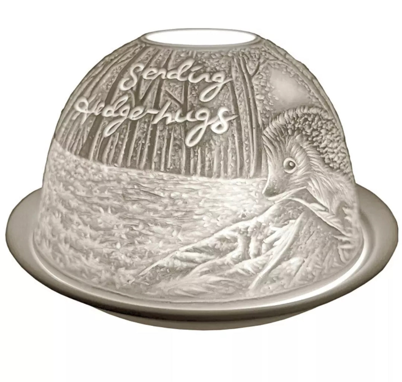 Lithopane Porcelain Tea Light Domes