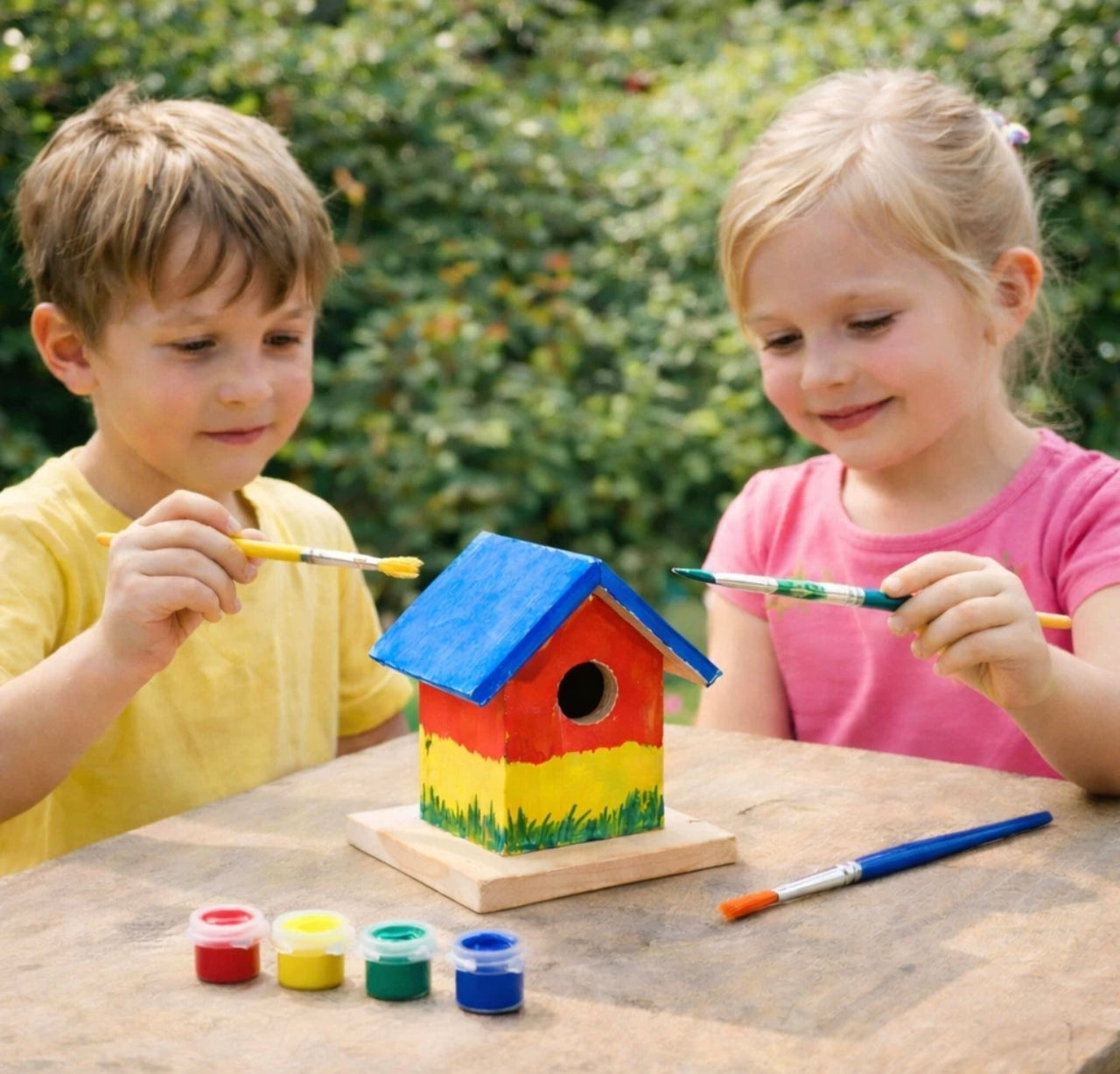 Paint Your Own Bird House