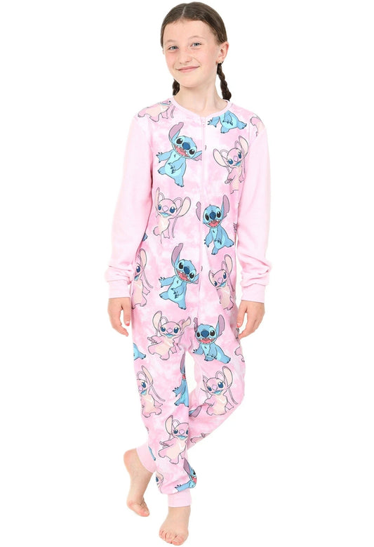 Pink & Blue Alien Onesie