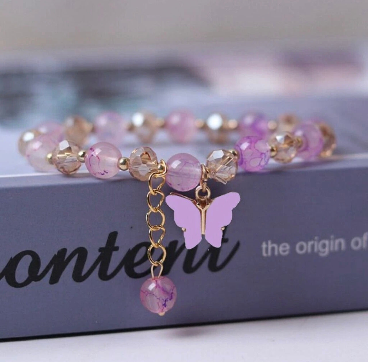 Girls Beautiful Butterfly Bracelet