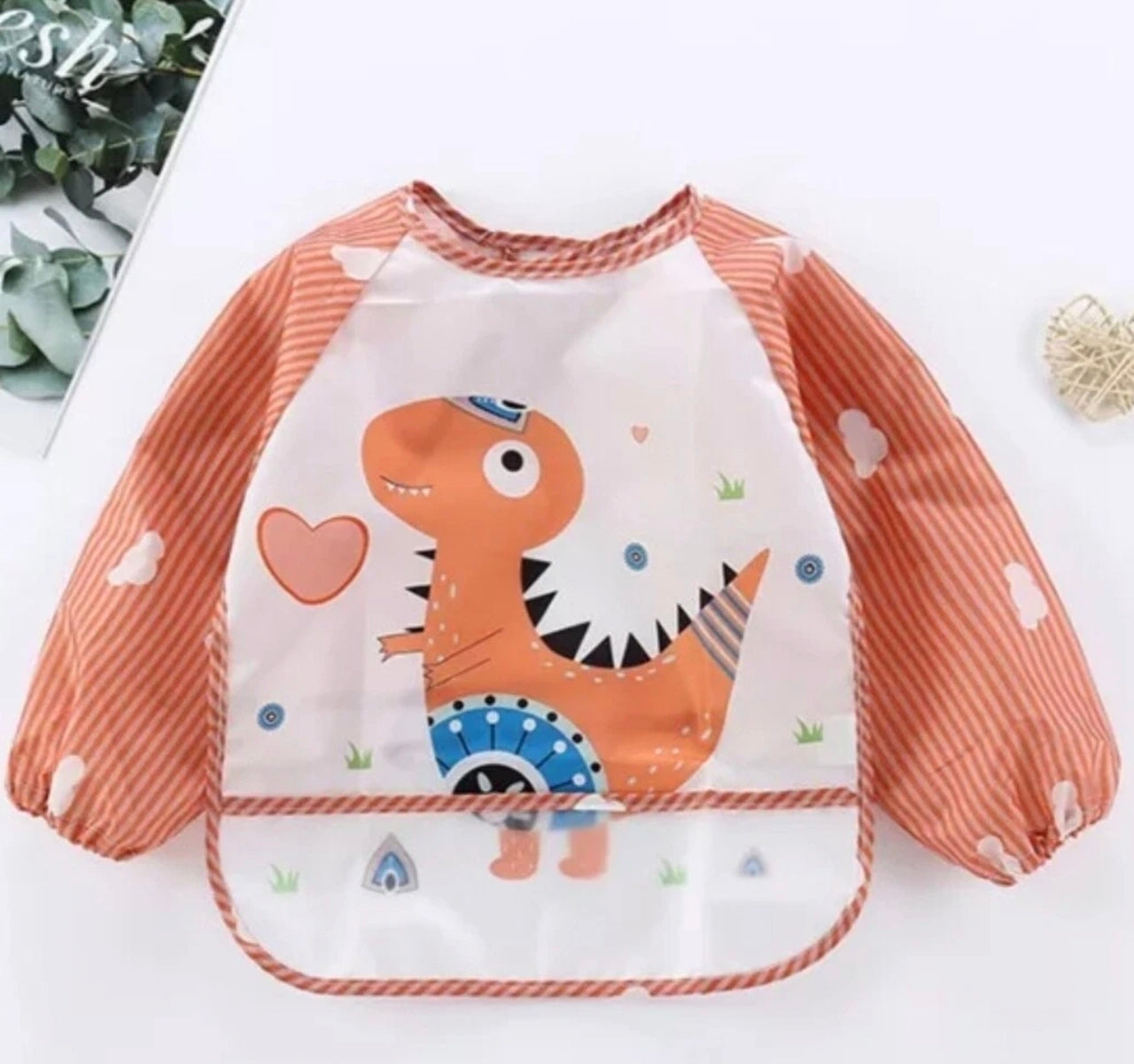 Long Sleeved Feeding Bibs