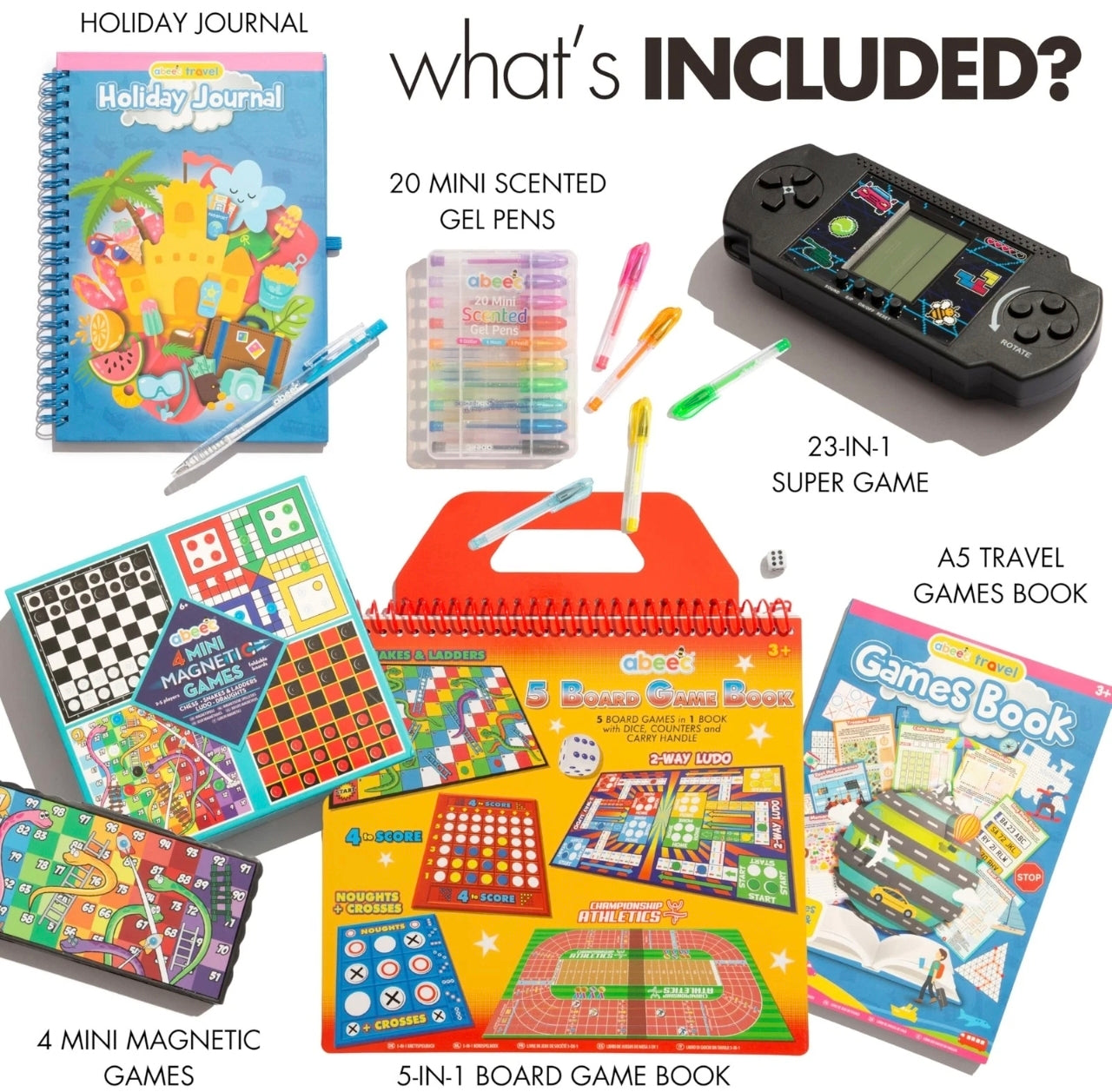 Big Kids Travel Activities Bundle