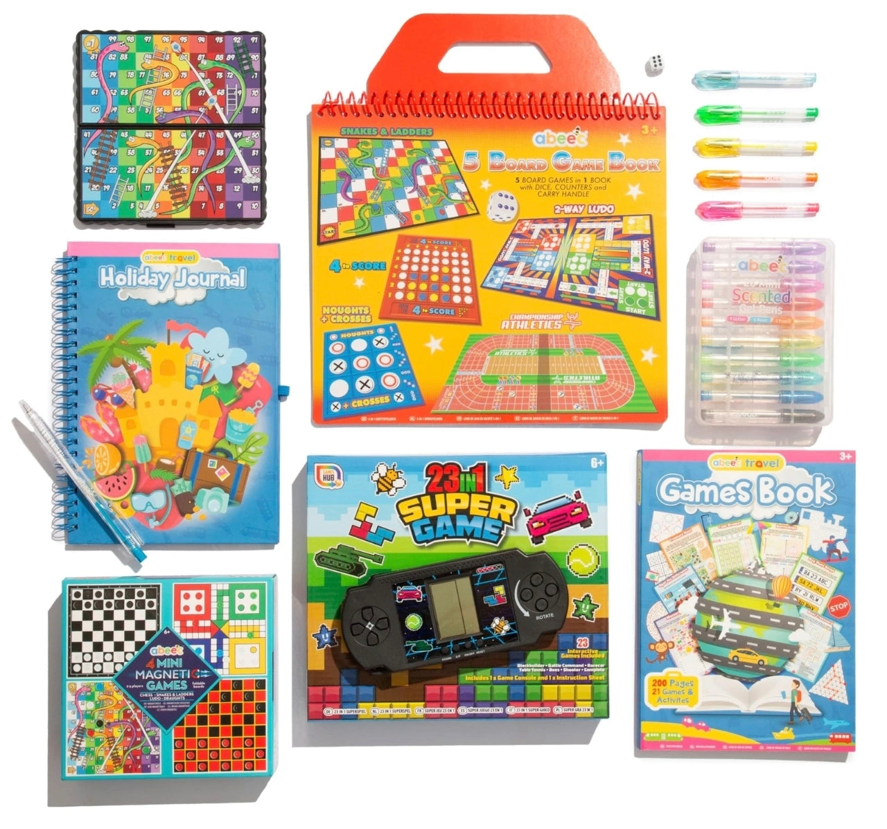 Big Kids Travel Activities Bundle