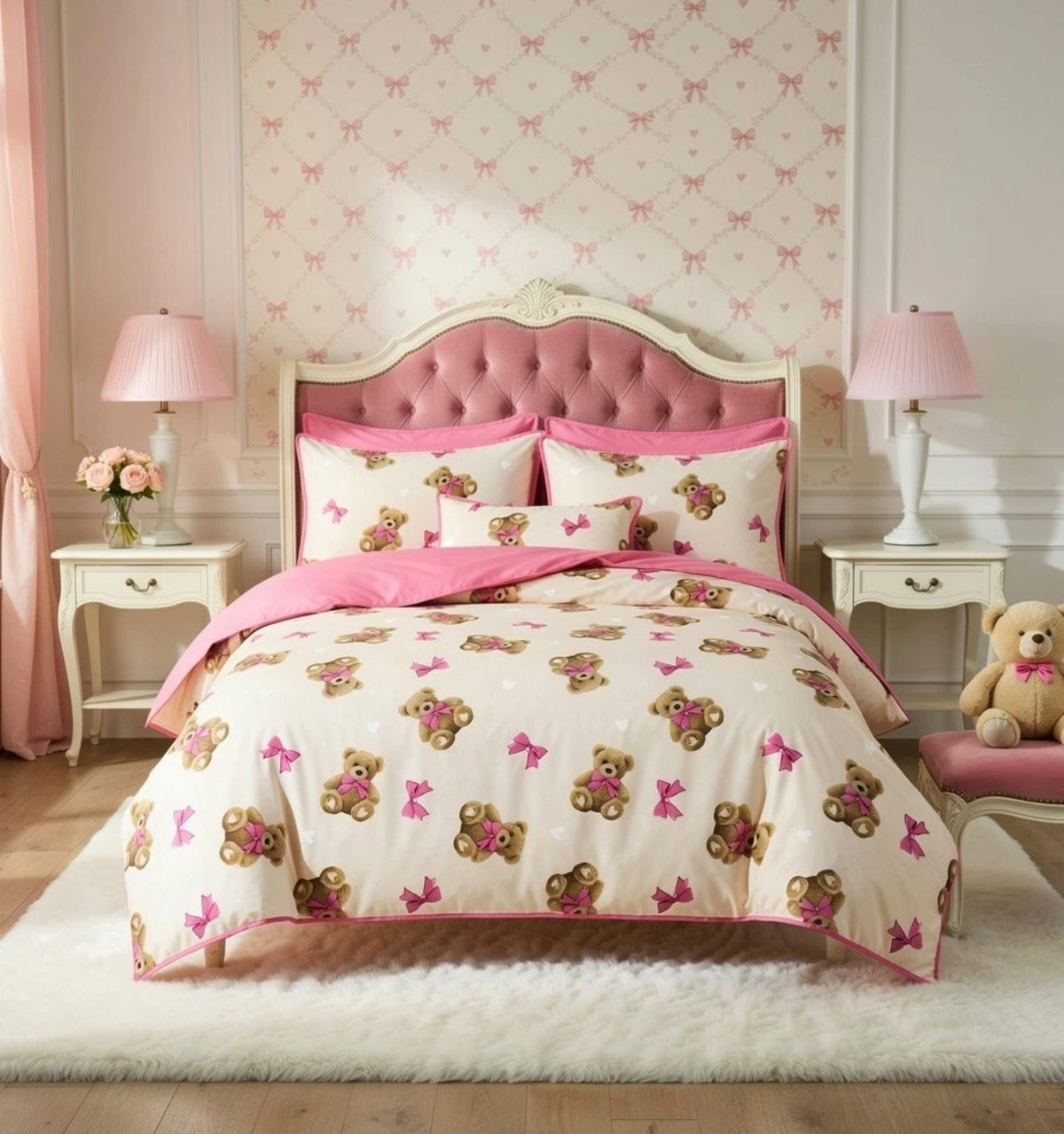 Bears & Bows Bedding Sets