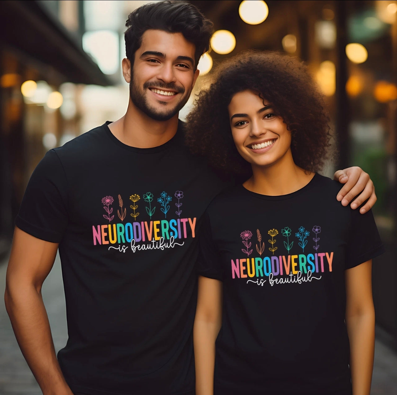 Neurodiversity Is Beautiful Adults T-shirt