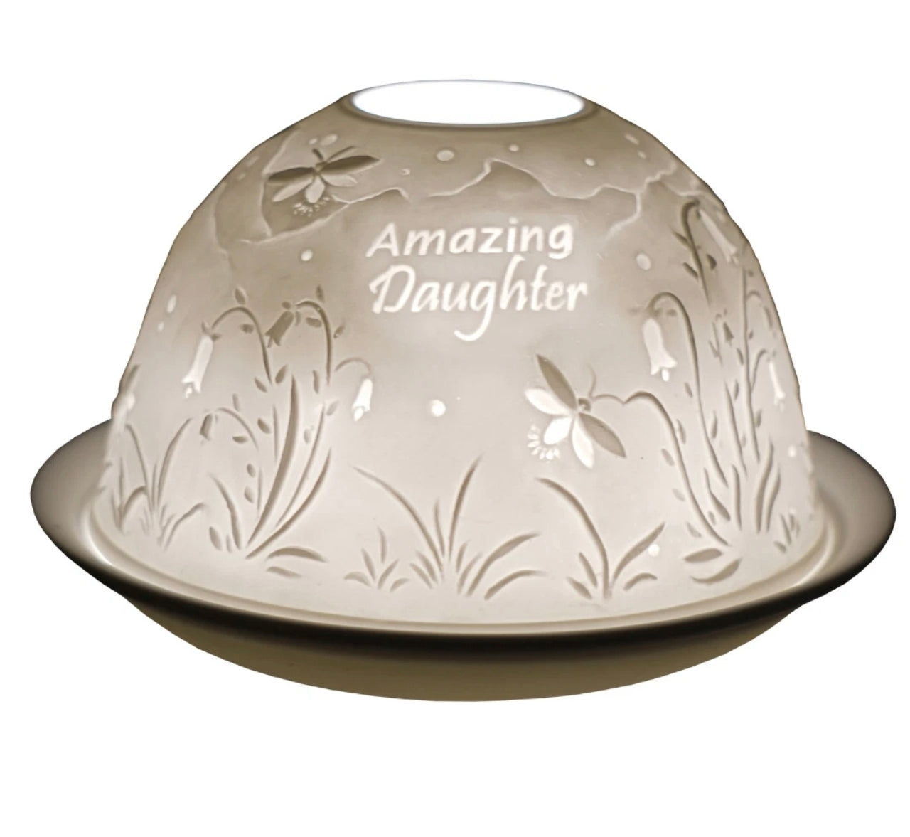 Lithopane Porcelain Tea Light Domes