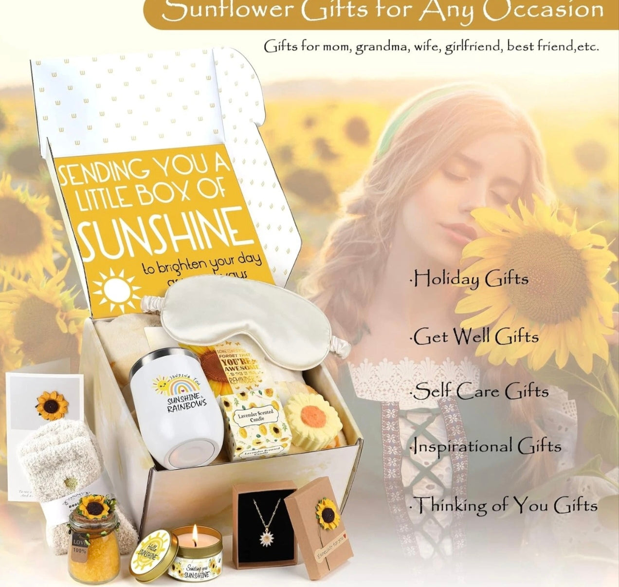 Sunflower Pamper Hamper