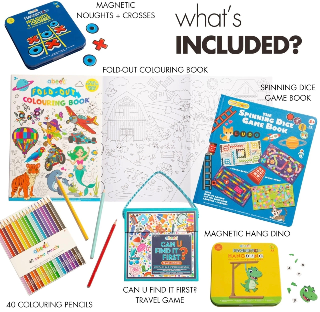 Little Kids Travel Activities Bundle