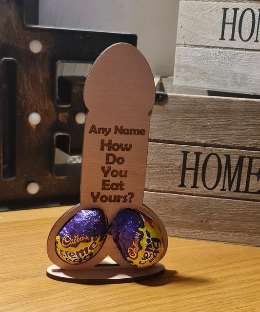 Personalised Chocolate Egg Holder