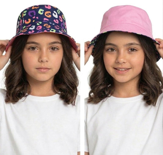 Various Children's Reversible Bucket Hats