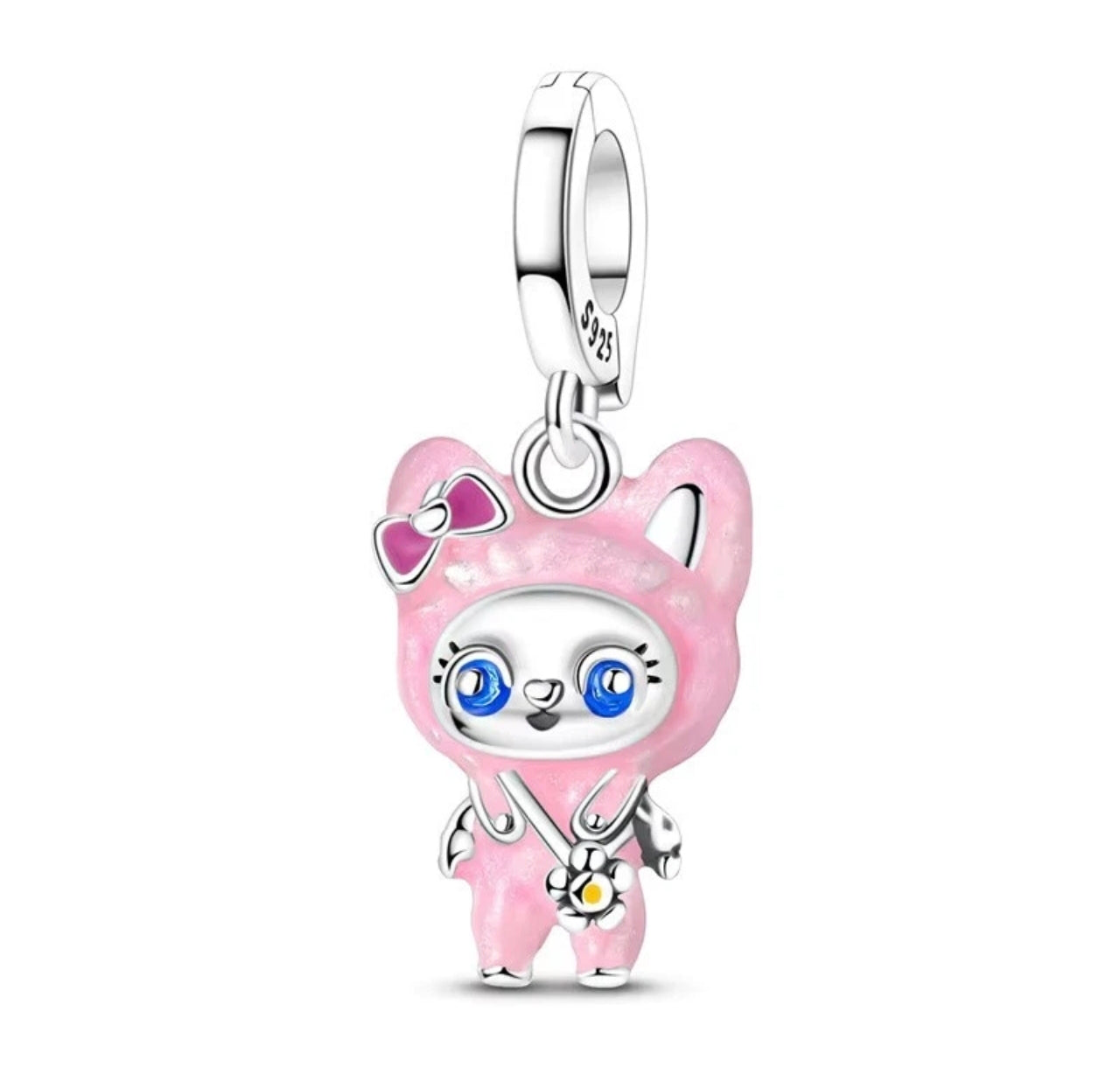 Pink Monster Charm
