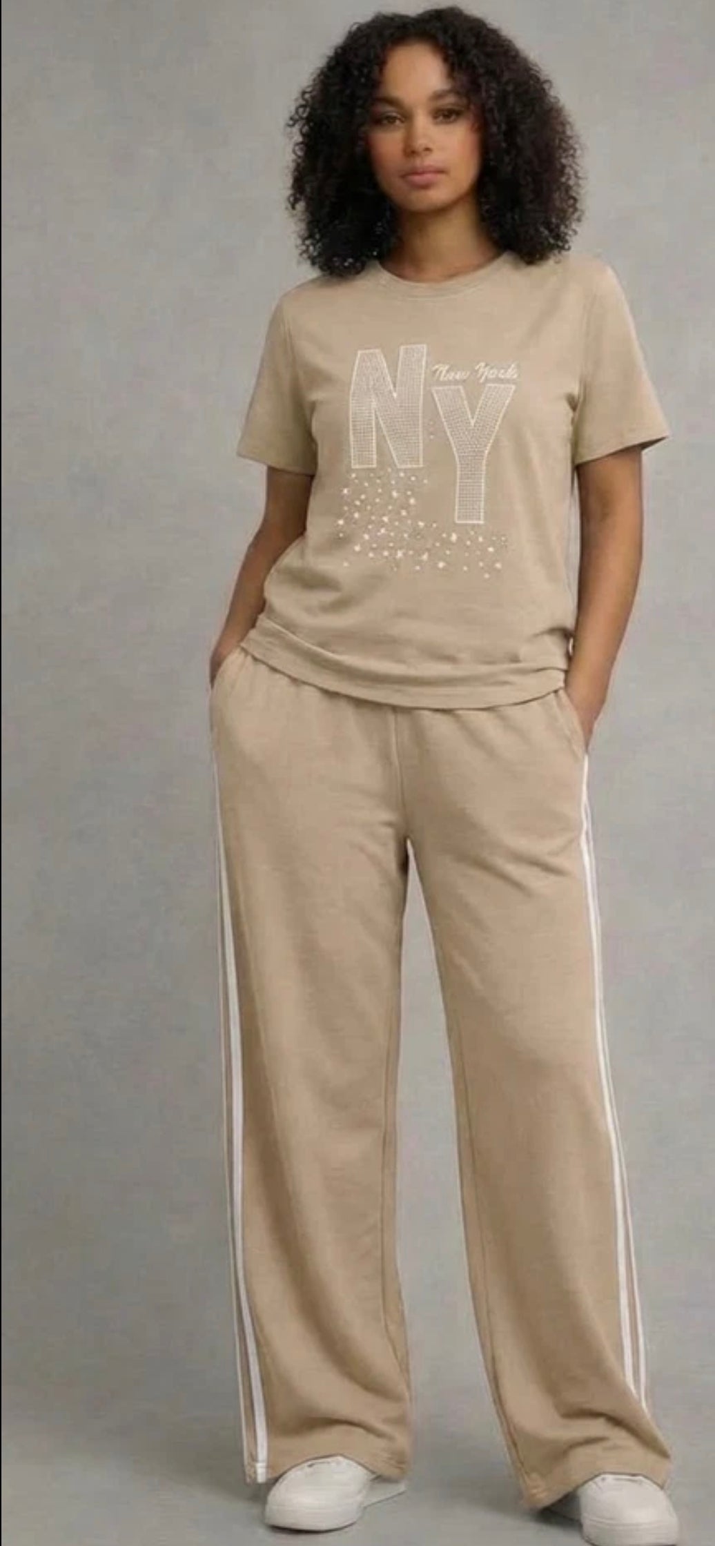 Ladies 2pc NY Summer Co-Ord Set