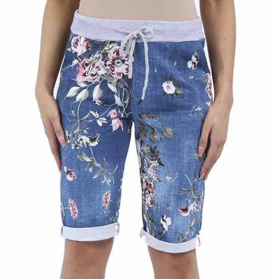 Women's Italian Turn Up Shorts