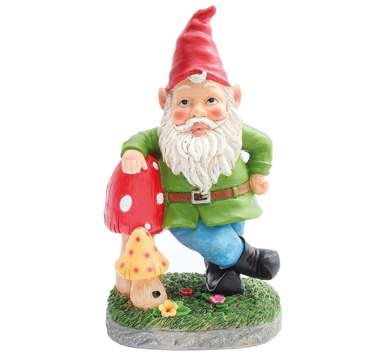 Motion Sensor Whistling Garden Gnome
