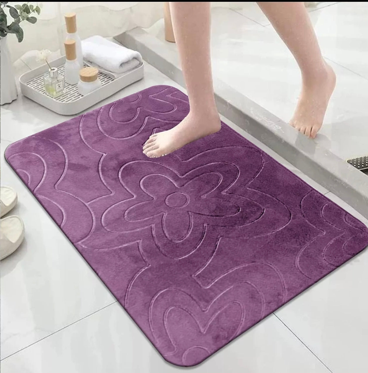 Non - Slip XL Bathroom Mat Set