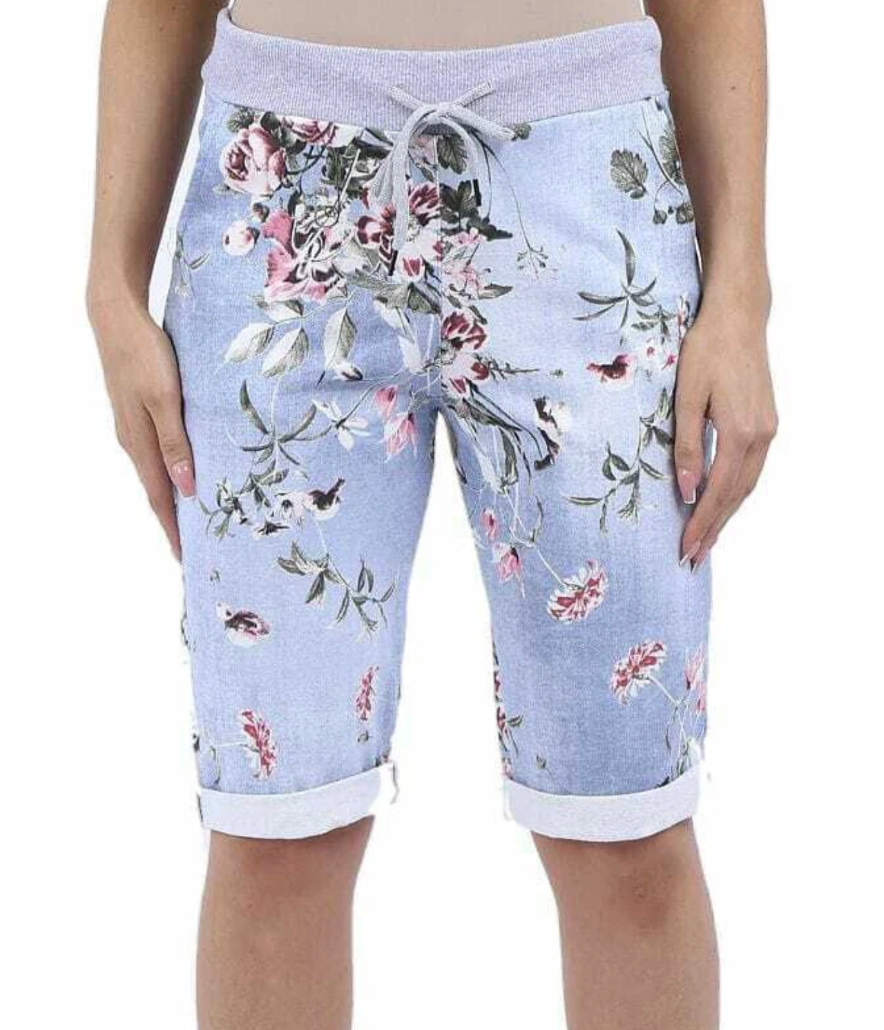 Women's Italian Turn Up Shorts