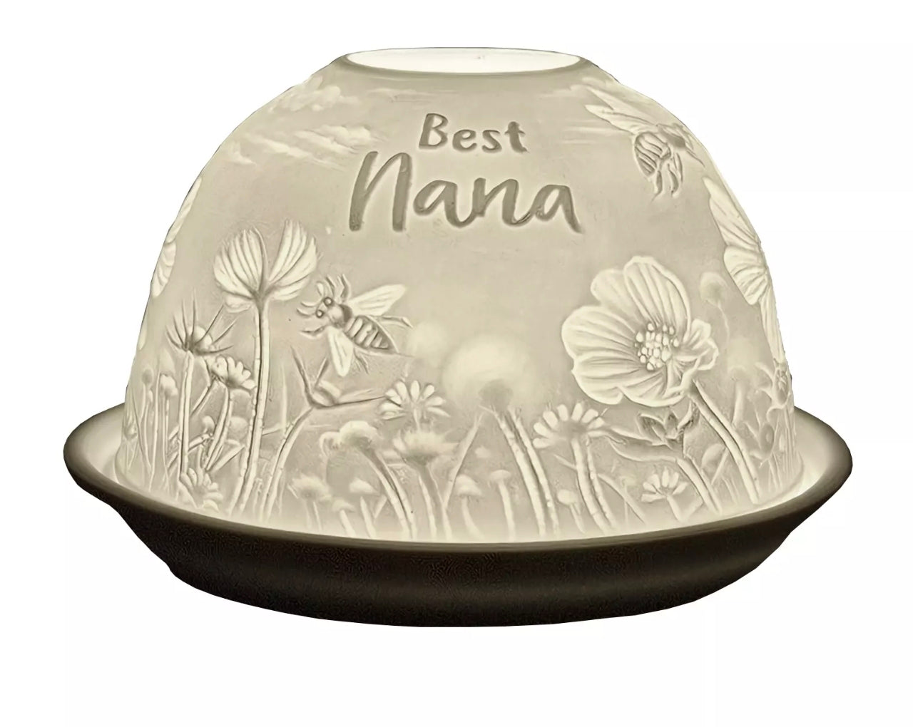 Lithopane Porcelain Tea Light Domes