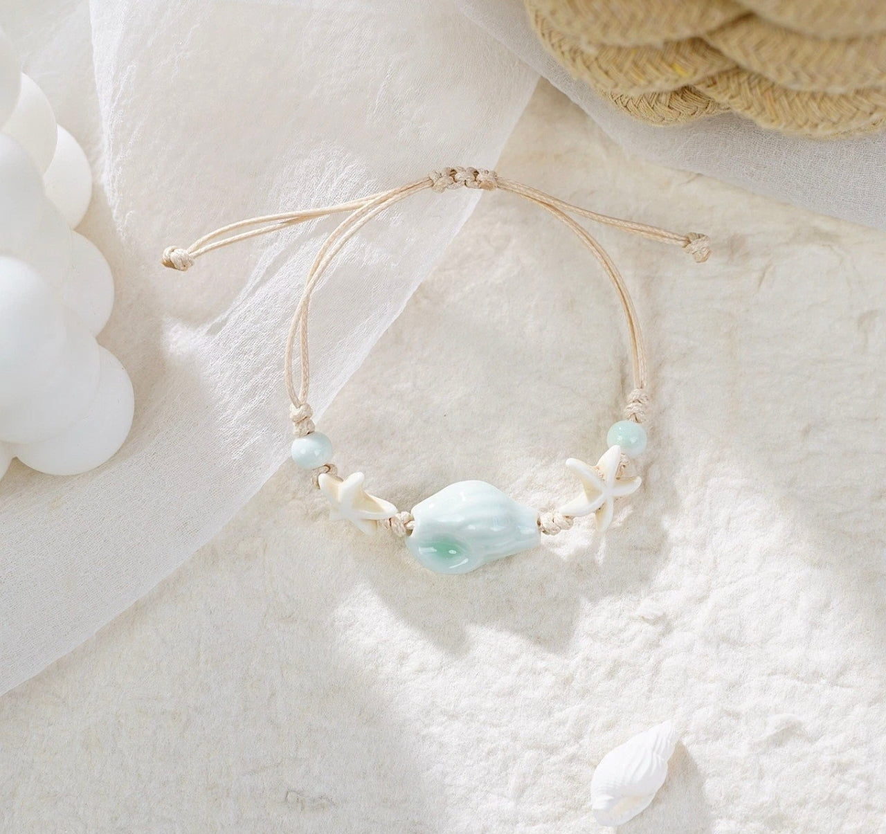 Girls Shell Anklets