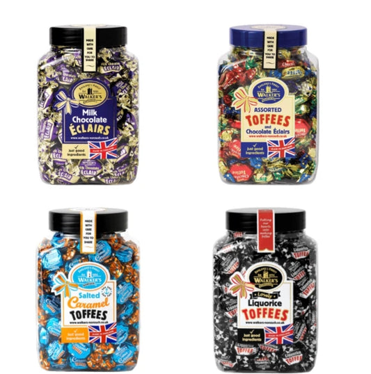 1.25kg Jars Of Toffees/Eclairs
