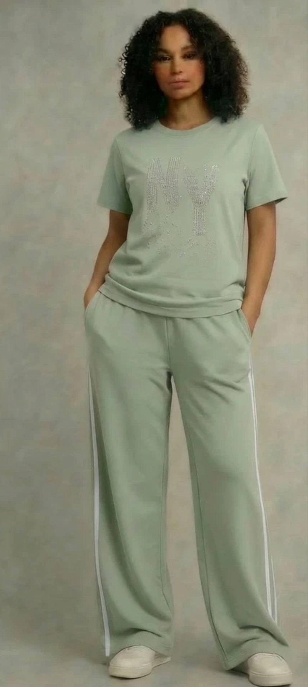 Ladies 2pc NY Summer Co-Ord Set