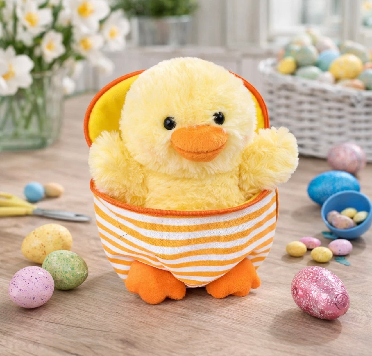 Reversible Easter Chick Plush