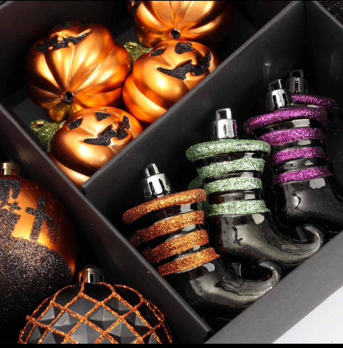48pk Halloween Baubles
