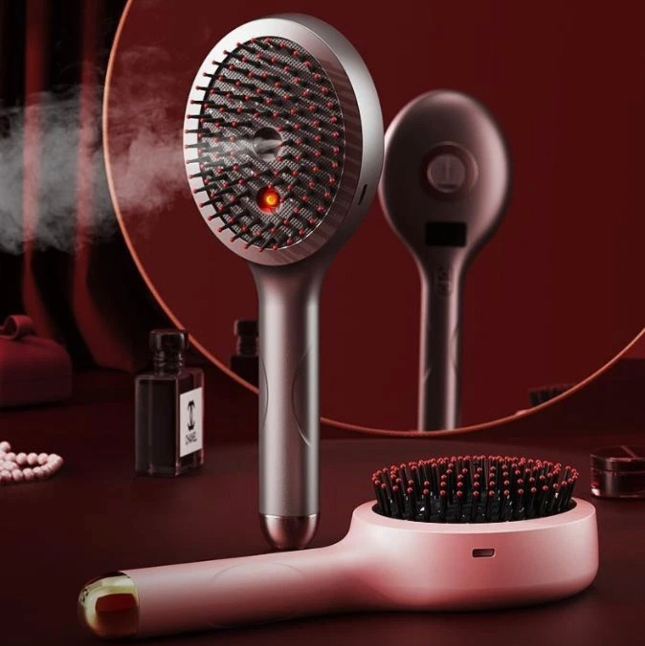 Electric Spray Massage De-Tangle Comb