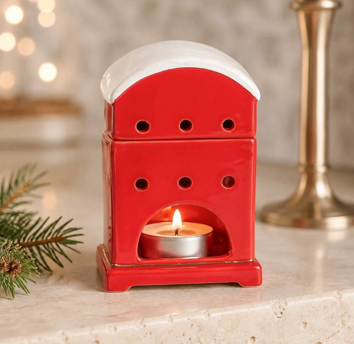 North Pole Post Box Oil & Wax Burner