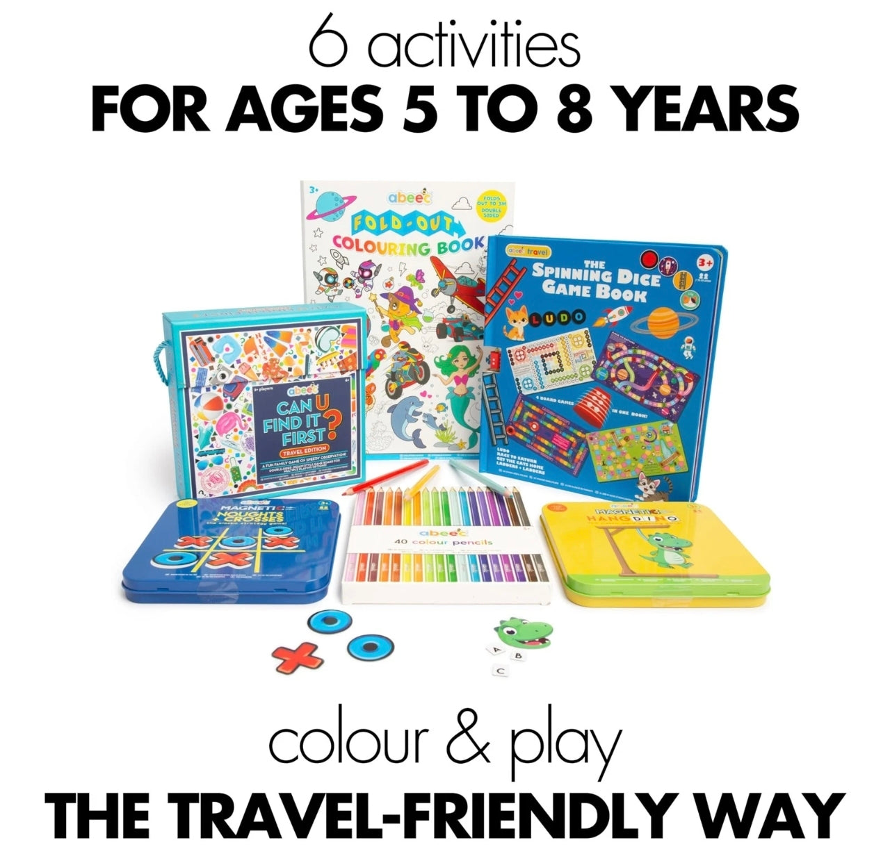 Little Kids Travel Activities Bundle