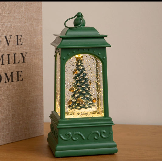 21cm Green Christmas Tree Water Spinner