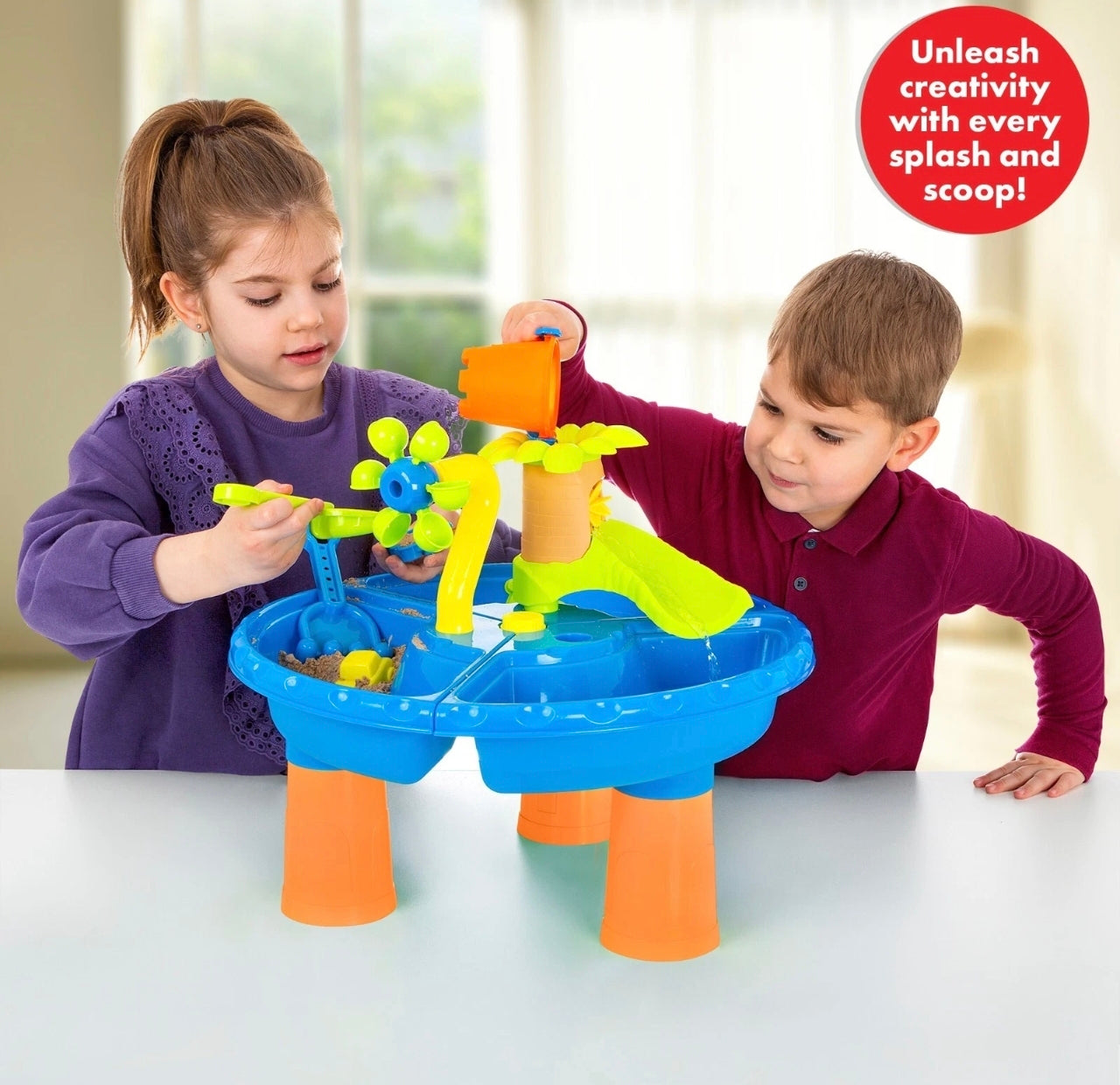 25pc Toddler Sand/Water Table