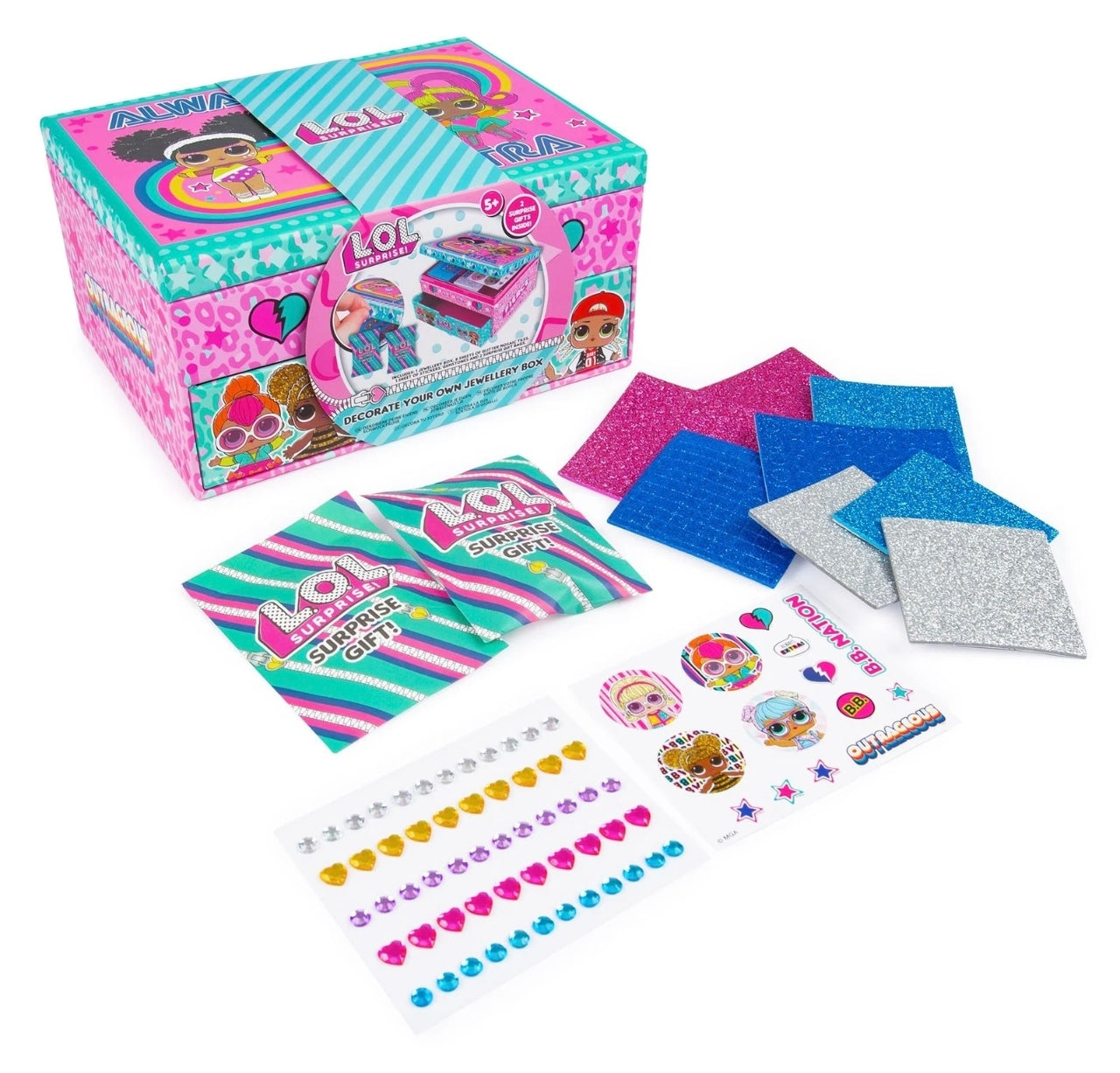 Surprise Girls Jewellery Box Craft Kit