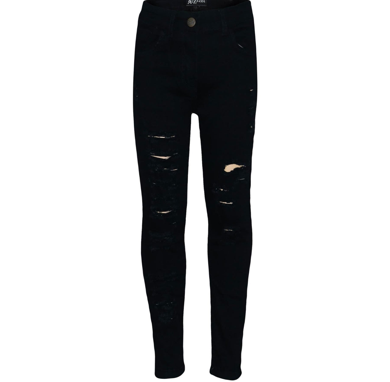 Girls Stretchy Ripped Jeans